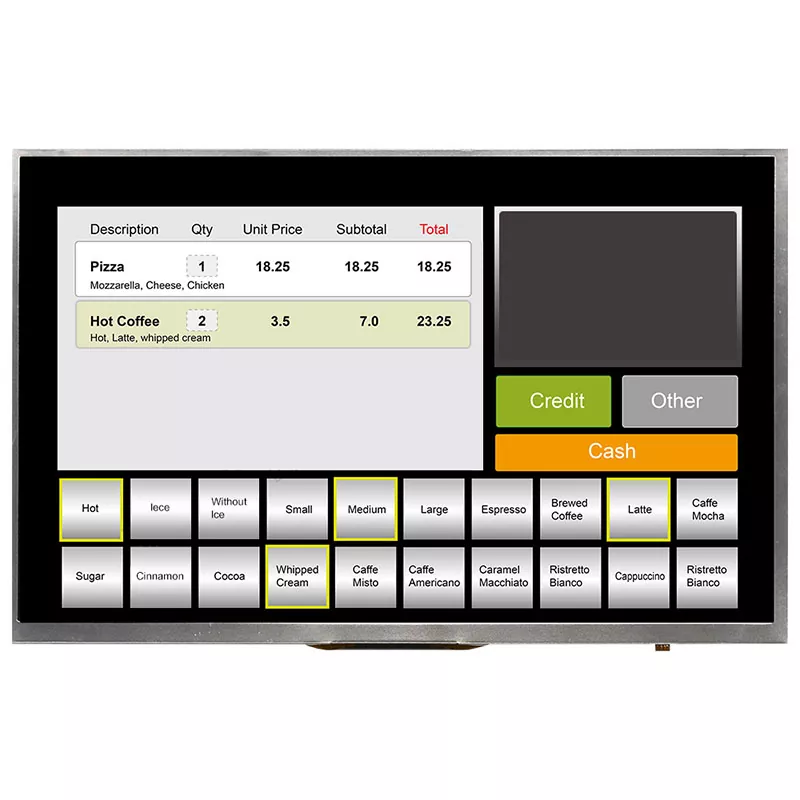 10,1 palca HD MIPI TFT MODUL