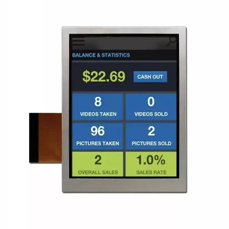 3,5 '' 480x640 TN TFT modul