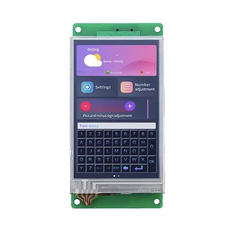 3,5 '' 480x800 IPS odporový dotykový modul TFT