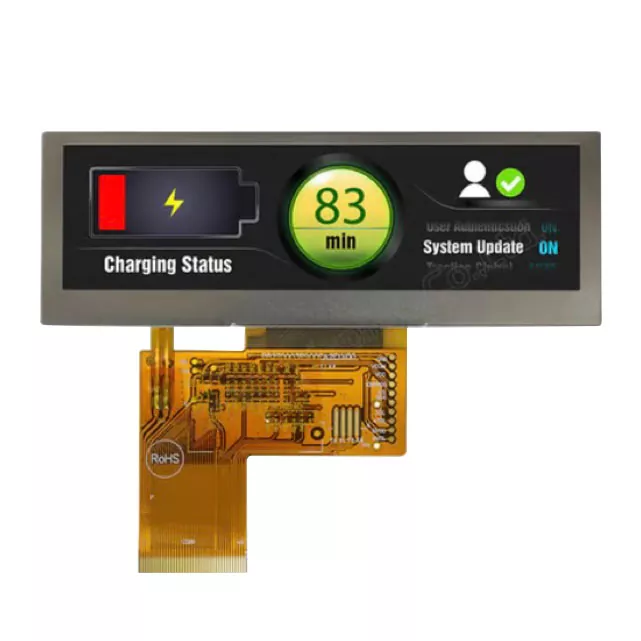 3,9 palca 480x 128 Bar Typ TFT modul