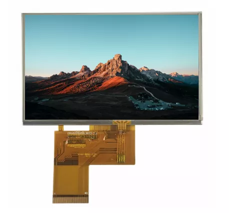 4,3 palca 480 × 272 priemyselný modul TFT
