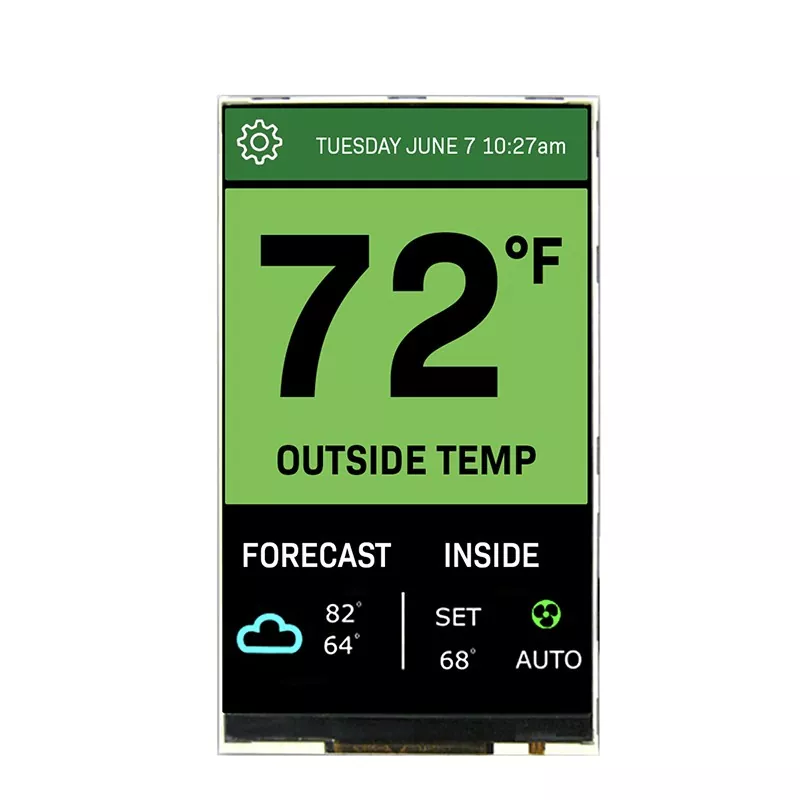 4,3 palca 480x800 Portrét IPS TFT modul