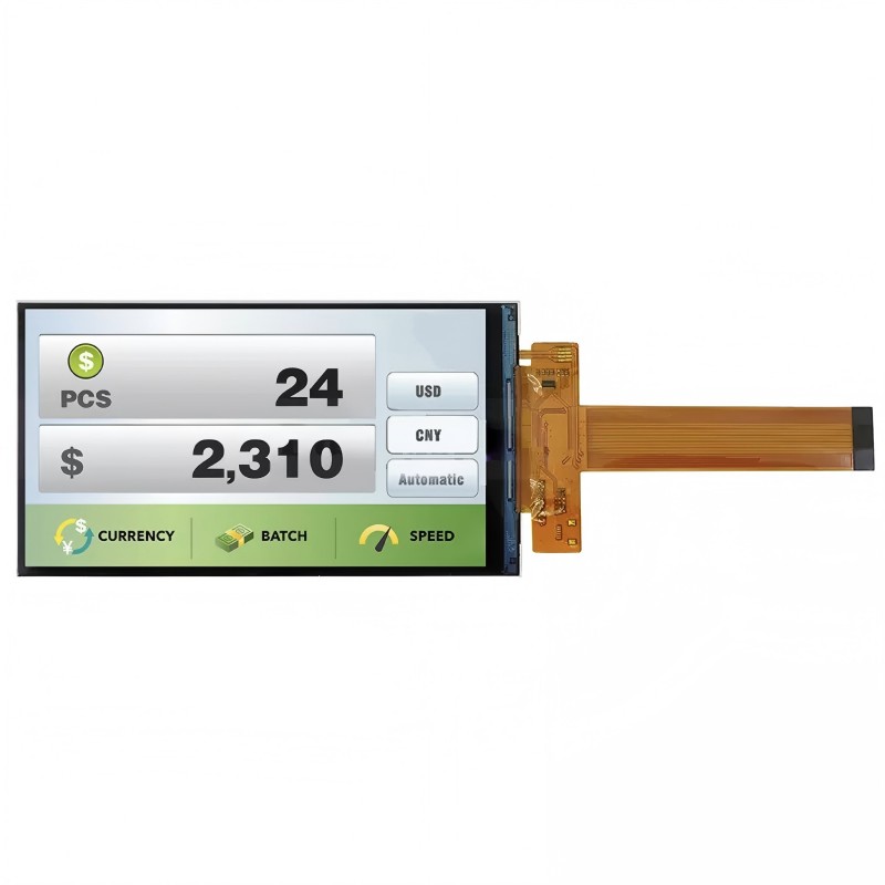 5 -palcový modul 720x1280 IPS TFT