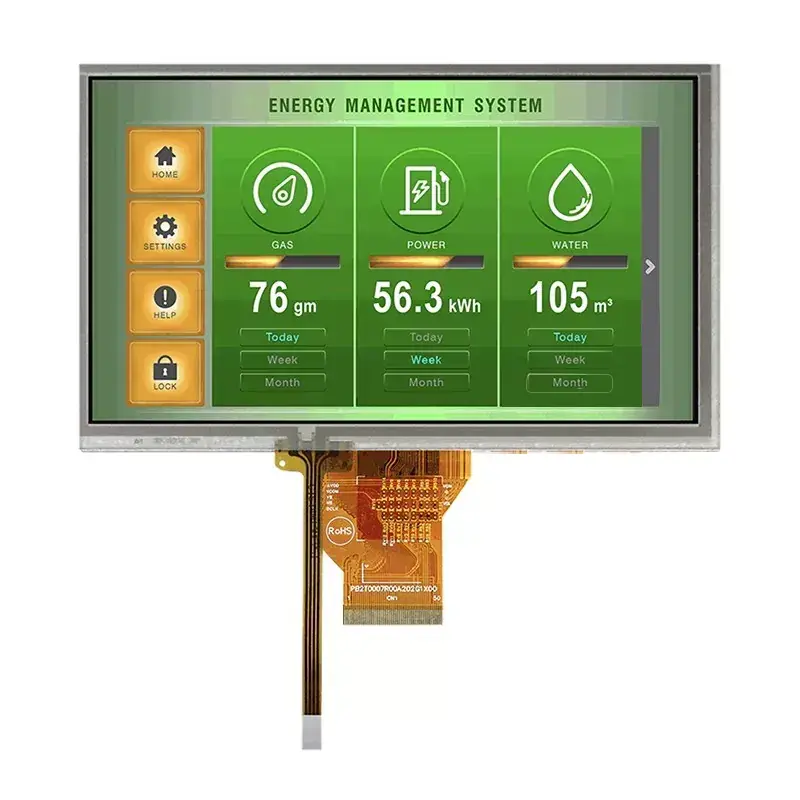 7 -palcový ips odporový dotykový modul TFT