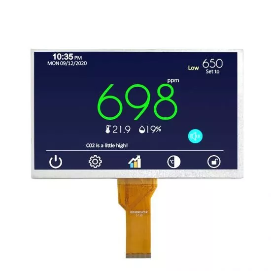 Modul 9 palcov 800x480 TFT