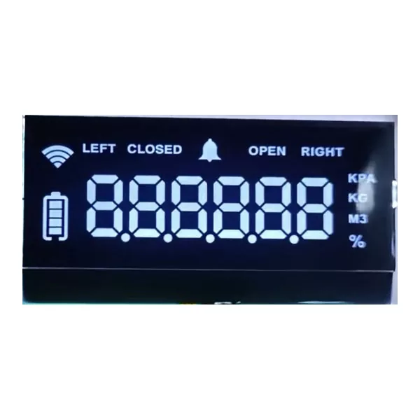 VX50472 VA segment LCD modul
